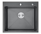 Kitchen Sink (HM5040-B) Nano Black Honey comb