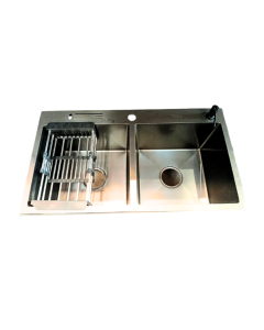 Kitchen Sink (HM7843ED-B) Nano Black Honey comb